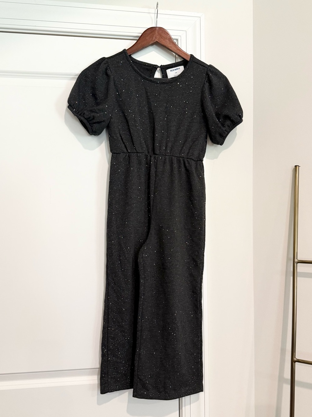 NWOT Old Navy Sparkle Short-Sleeve Jumpsuit for Girls